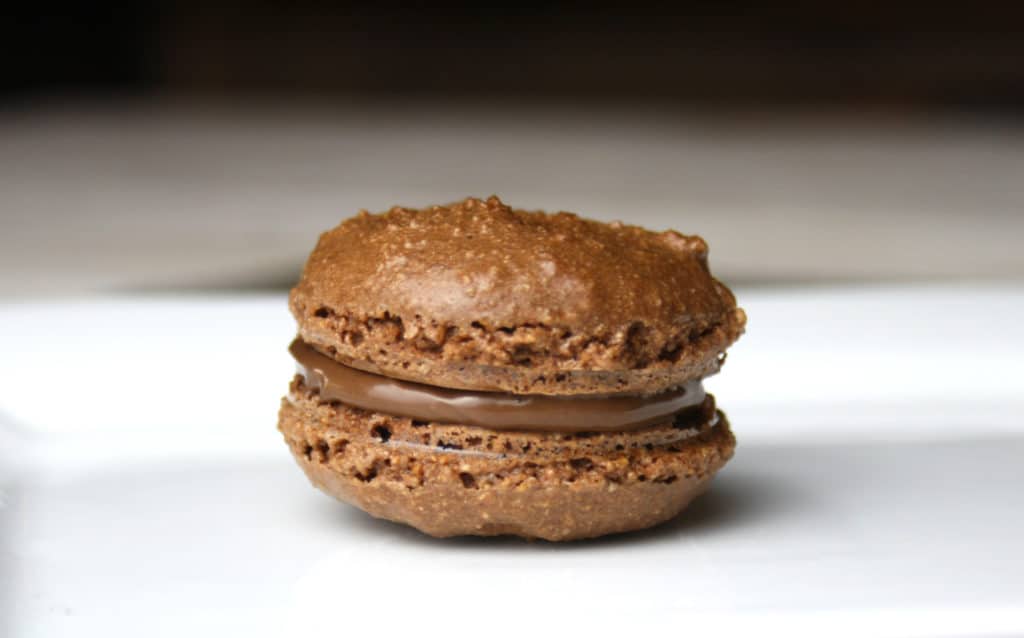 nutella macaron