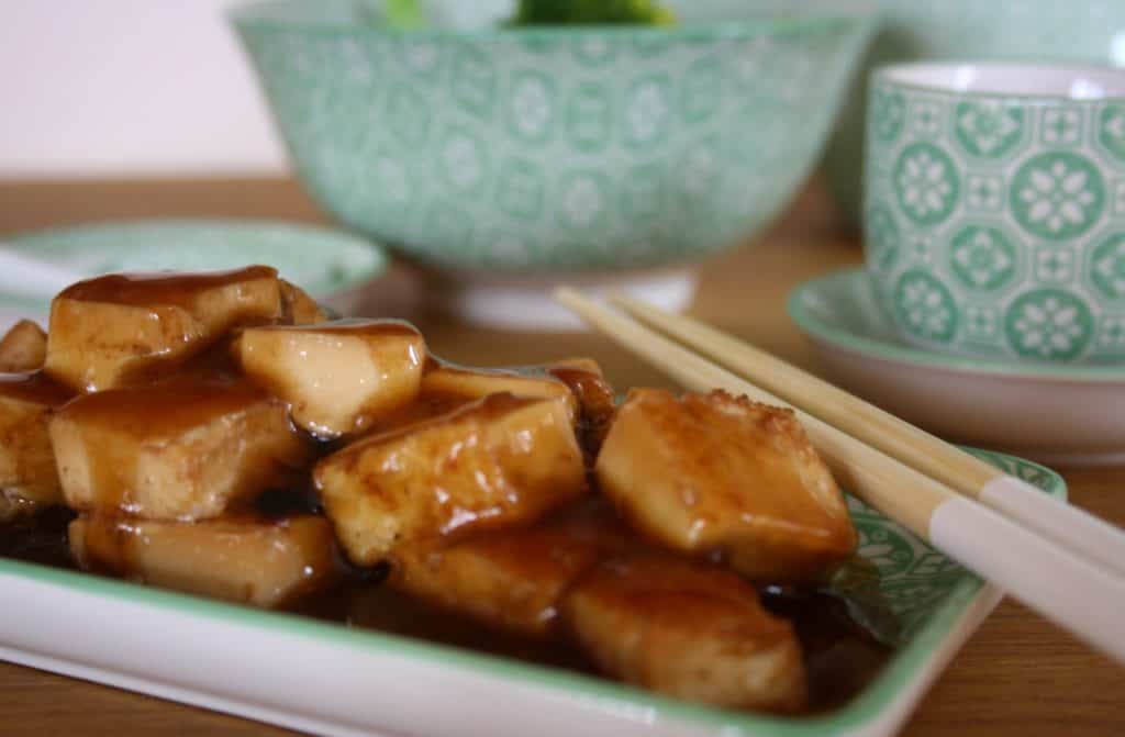 Sesame Garlic Tofu is a vegetarian dish that is packed full of flavour and cooked in under 10 minutes for a delicious and satisfying meal.