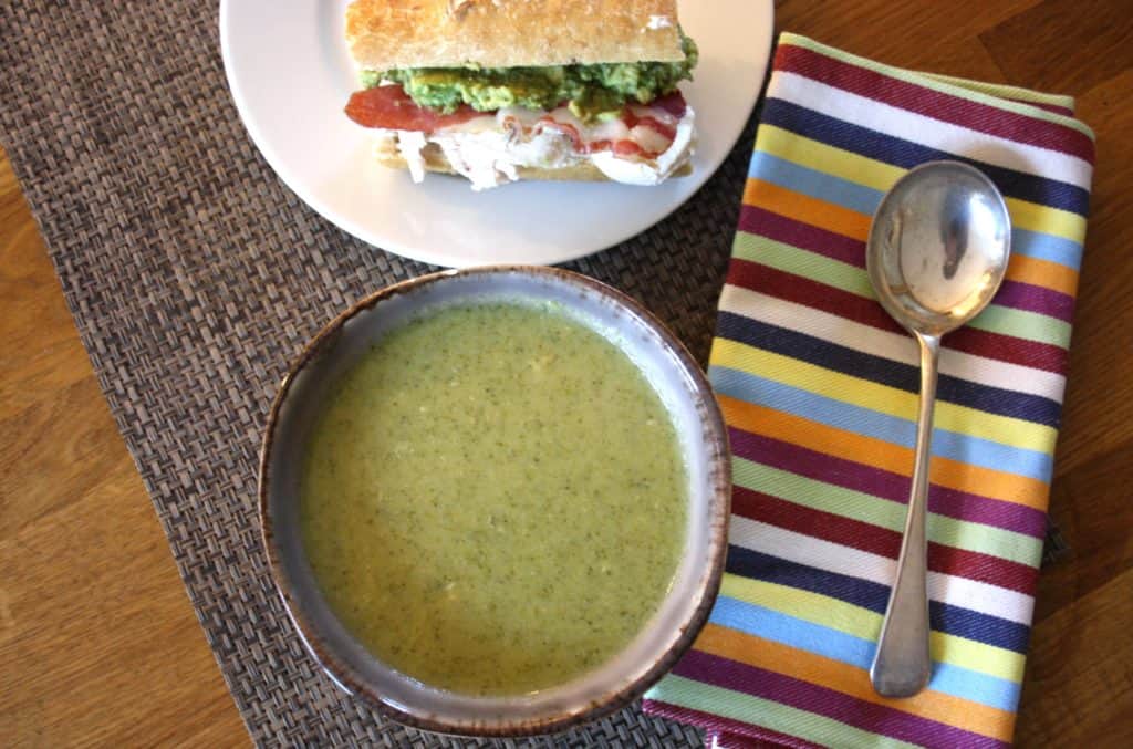 Broccoli Stilton Soup with 3 Ingredients. Here’s a delicious soup that is far superior to anything ready made and ready in less than 20 minutes.