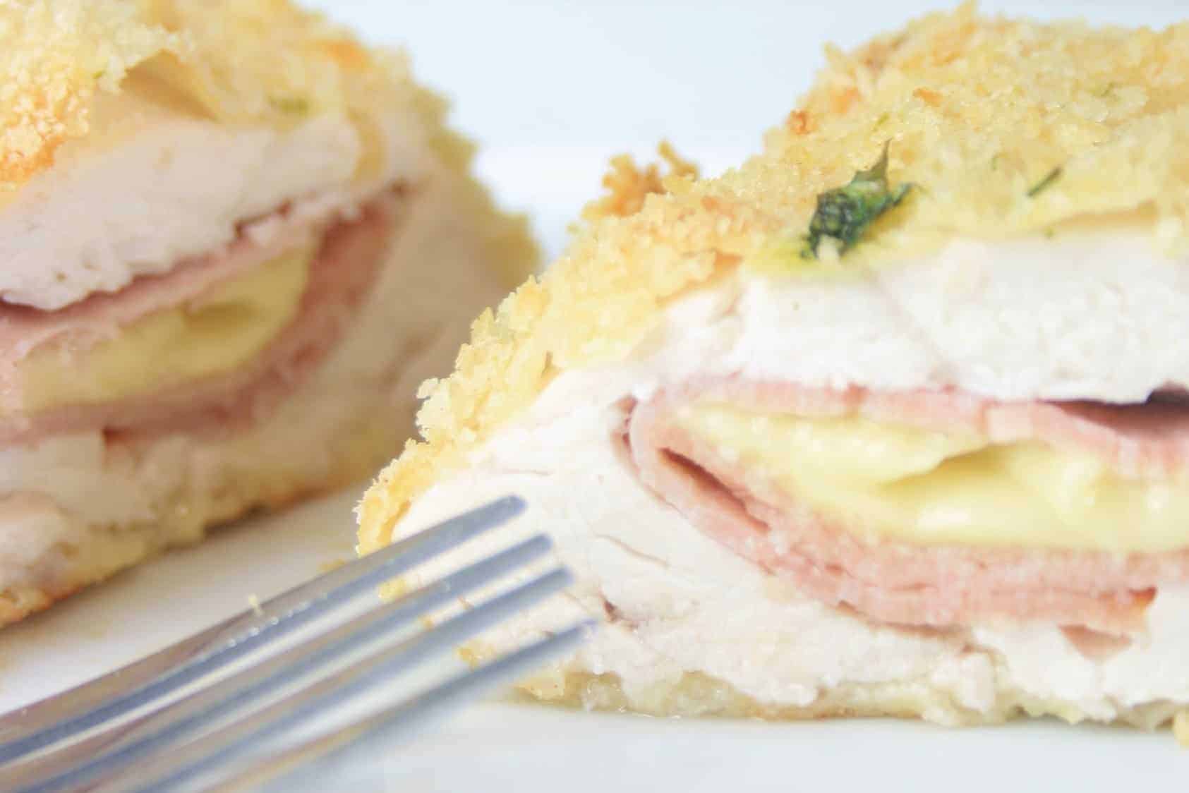 Baked Chicken Cordon Bleu Chez Le R Ve Fran Ais   IMG 0315.2jpg 2 