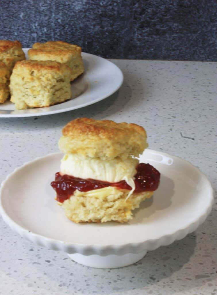 a cream tea