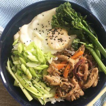 duck donburi bowl