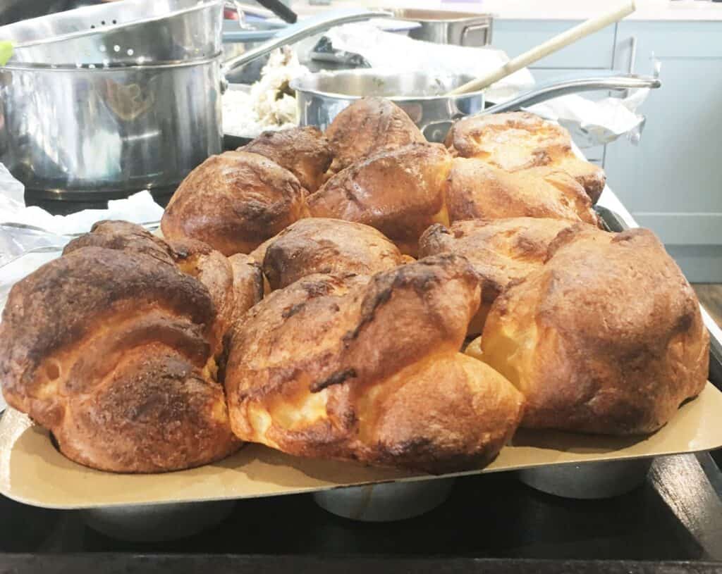 puddings in muffin tins