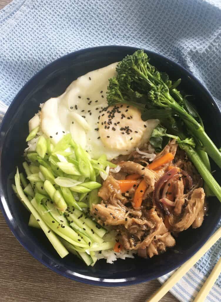 Doburi bowl with duck