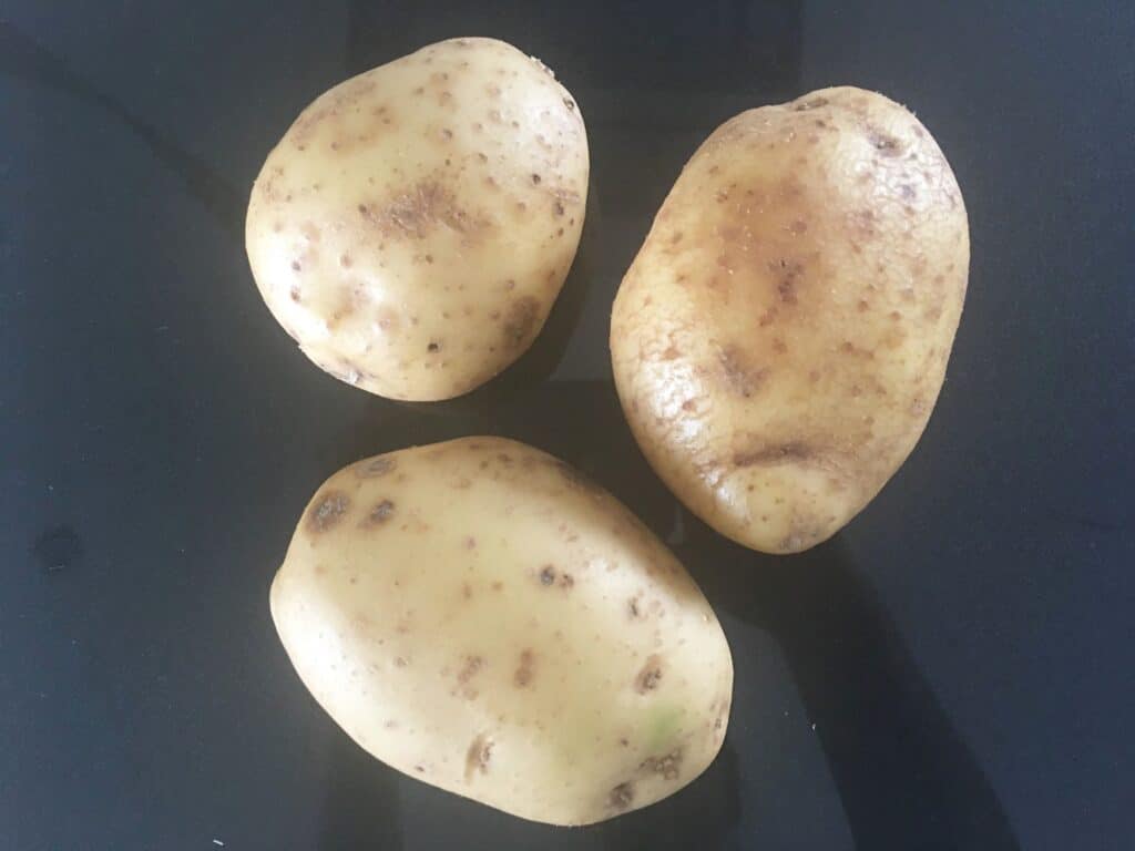 3 potatoes