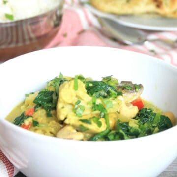 bowl of vegetable curry