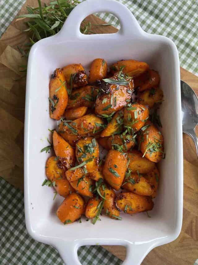 Honey Glazed Carrots with Mustard Chez Le Rêve Français