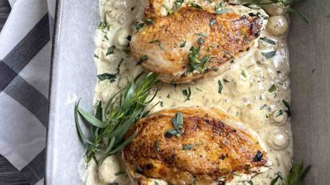 Chicken Supreme with Supreme Sauce - Chez Le Rêve Français
