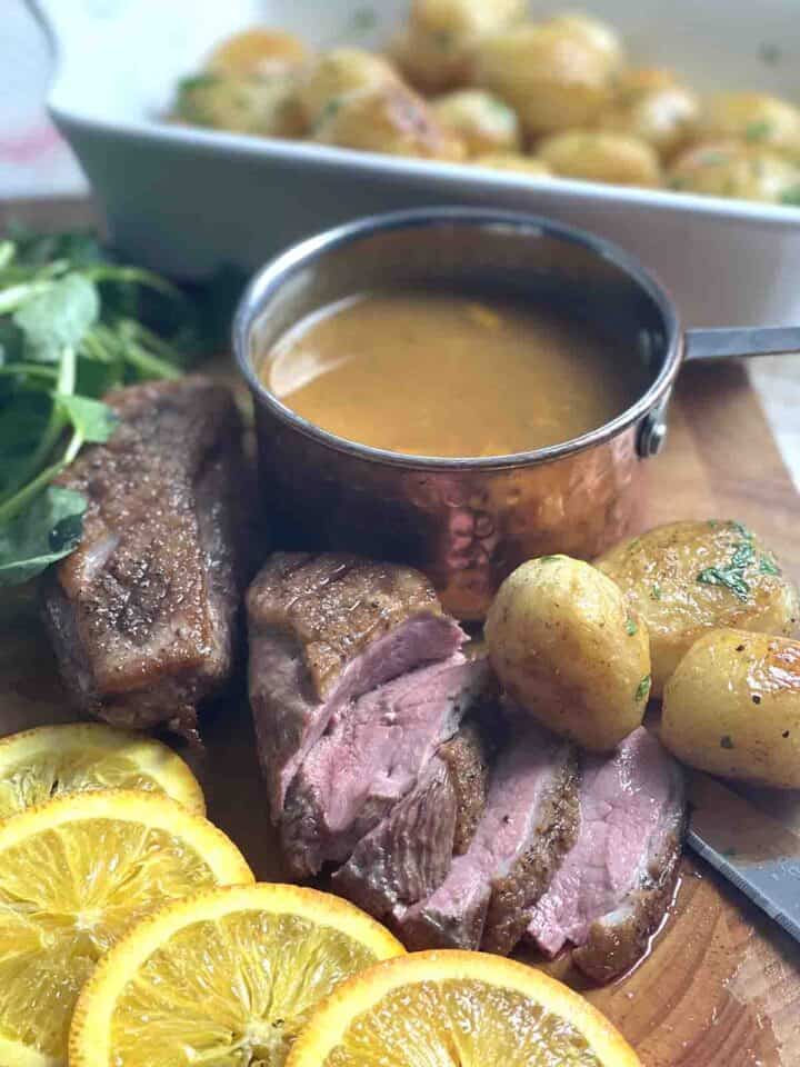 Duck with Orange Sauce - Chez Le Rêve Français