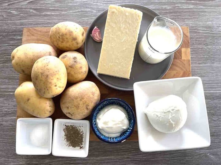 French Cheesy Mashed Potatoes Chez Le Rêve Français