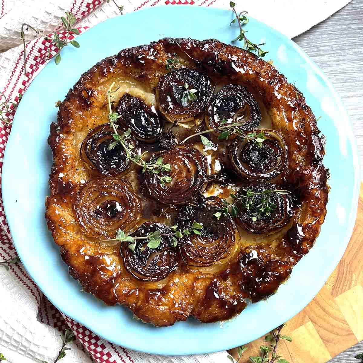 Onion Tarte Tatin-image