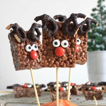 reindeer rice krispie treats.