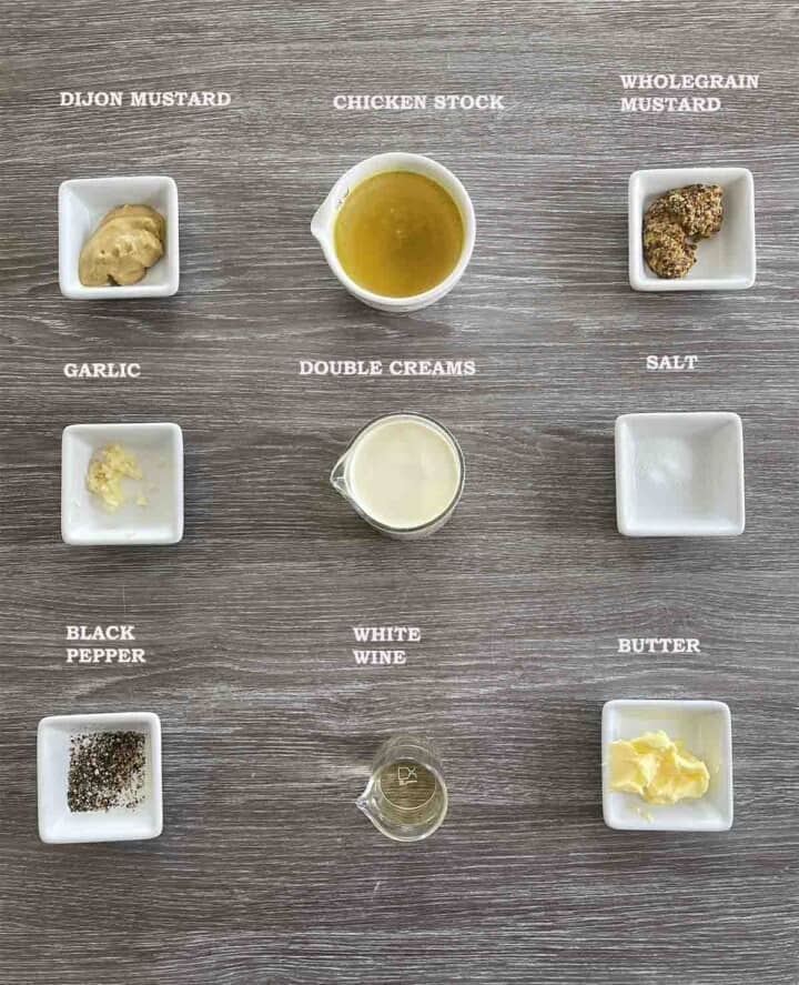 Dijon Mustard Sauce Chez Le Rêve Français