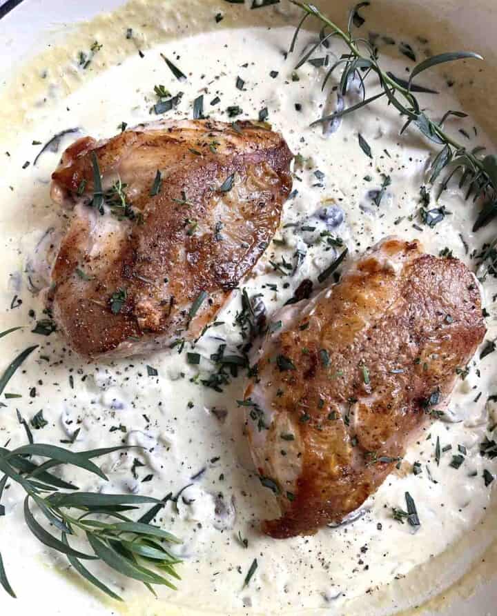 Chicken Forestière Chez Le Rêve Français