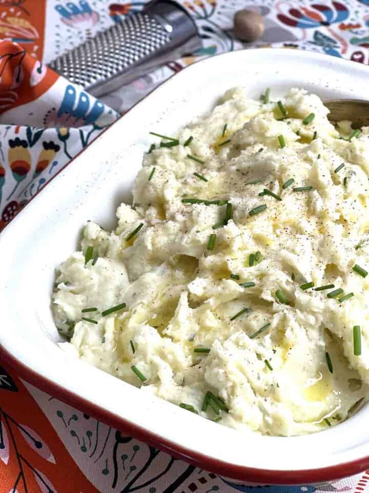 Boursin Mashed Potatoes Chez Le Rêve Français