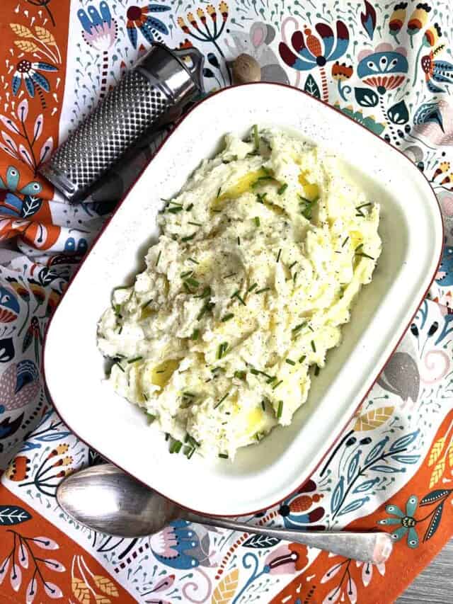 Boursin Mashed Potatoes Chez Le Rêve Français