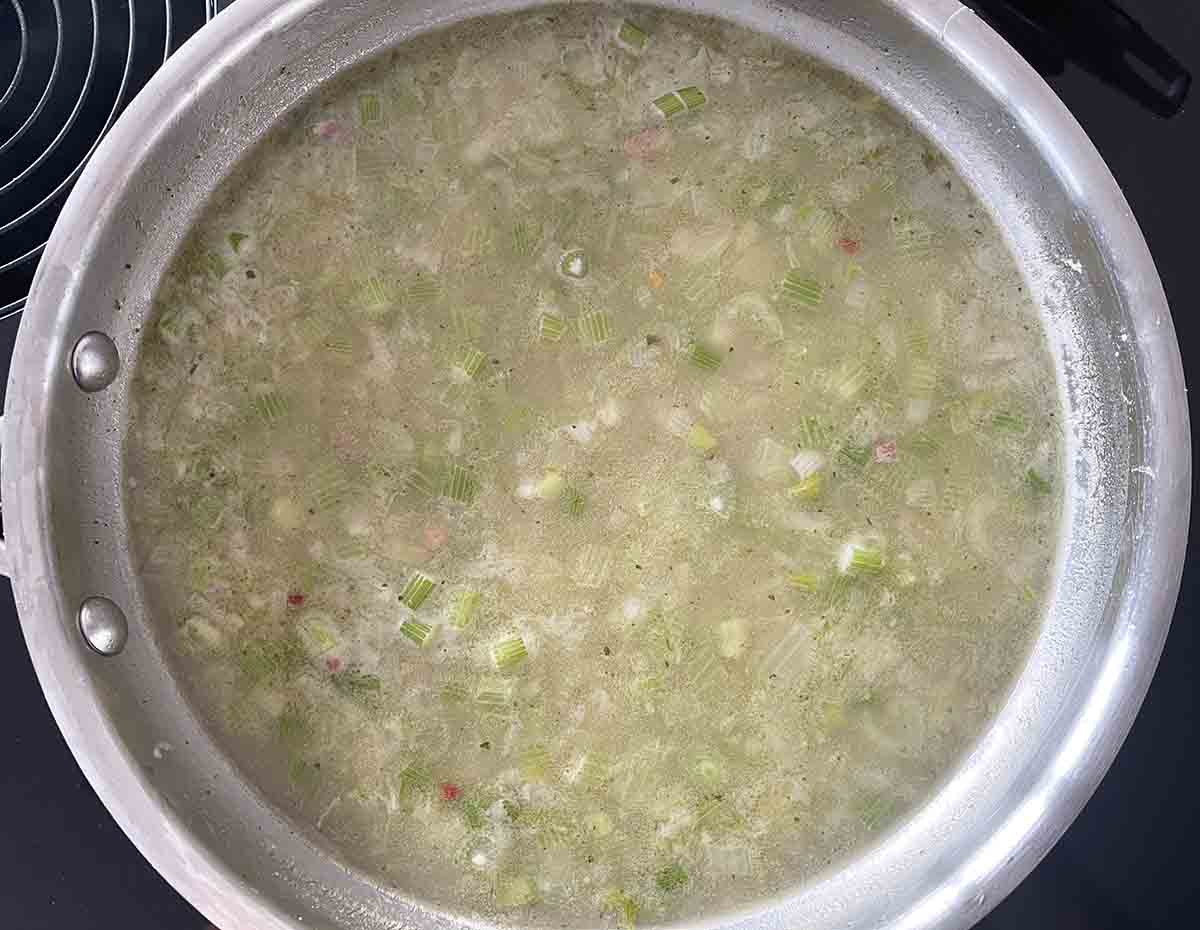 stock added to fennel.